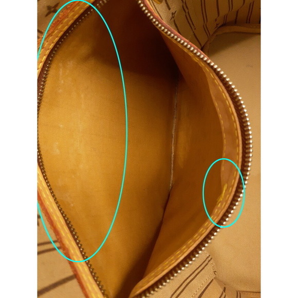 Louis Vuitton Bag MM Monogram Neverfull Tote - Picture 5 of 8